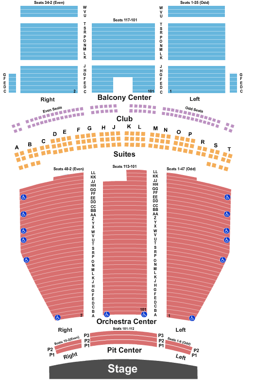 Saenger Theatre Beetlejuice Seating Chart